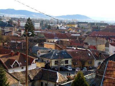 Esztergom houses downtown