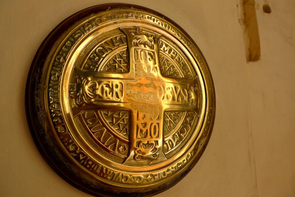 Shield church cross