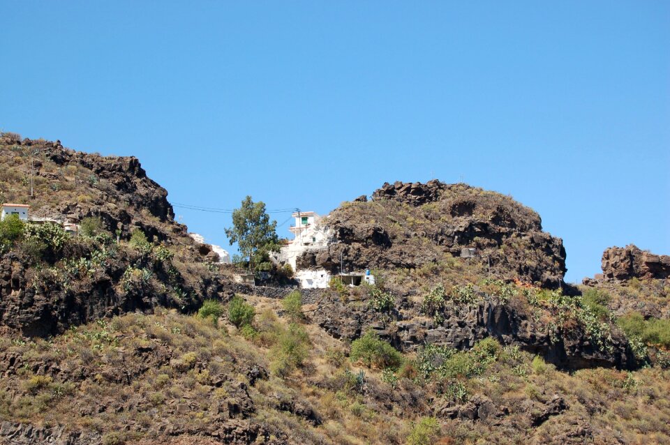 Mountain home view spain