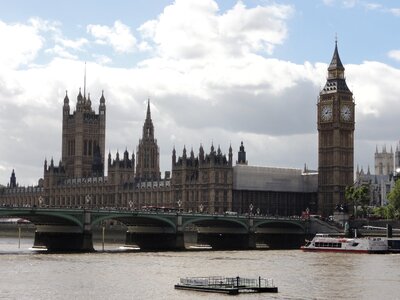 Uk palace of westminster houses of parliament photo