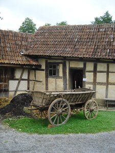 Agriculture museum old farmhouse fachwerkhaus