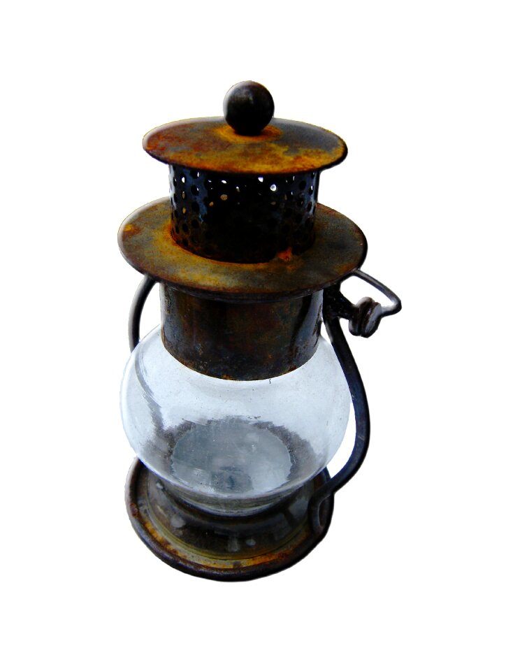 Closed glass antique