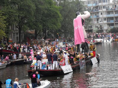 Amsterdam summer canals