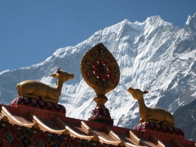 Nepal himalayas buddhism photo
