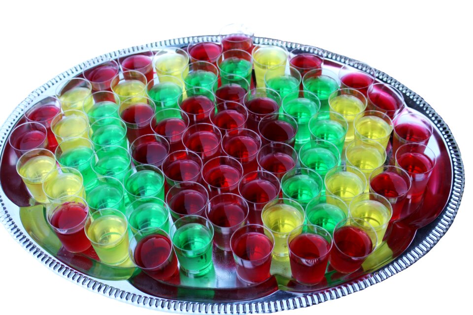 Brandy colorful isolated