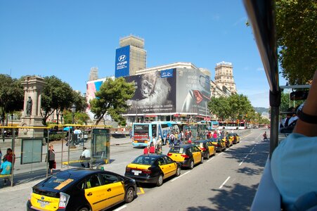 Spain holiday taxi photo