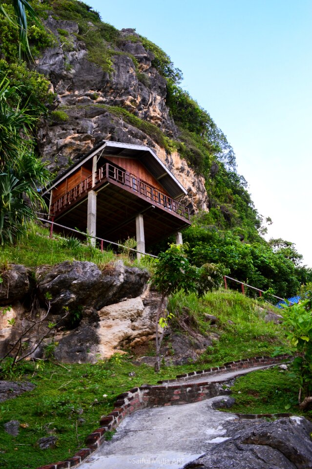 Hill sky greenery