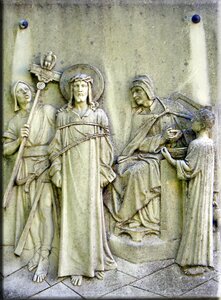 Easter procession stone