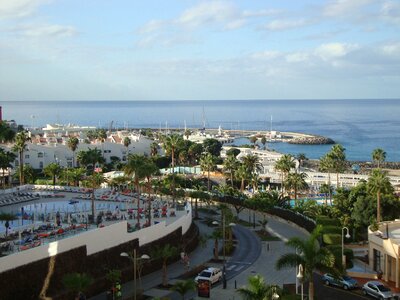 Port sea sea view