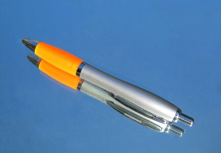 Stationery write orange