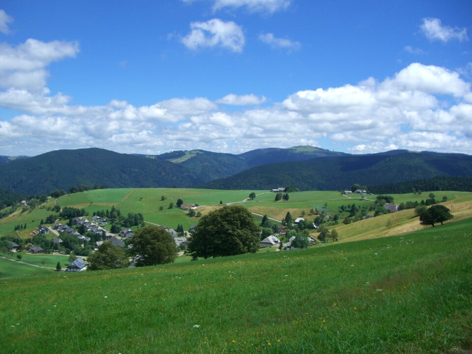 Black forest feldberg clouds