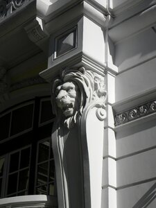 Building pilasters stonework