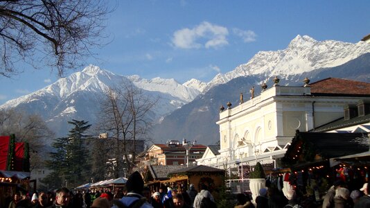 Meran mountain views alpine