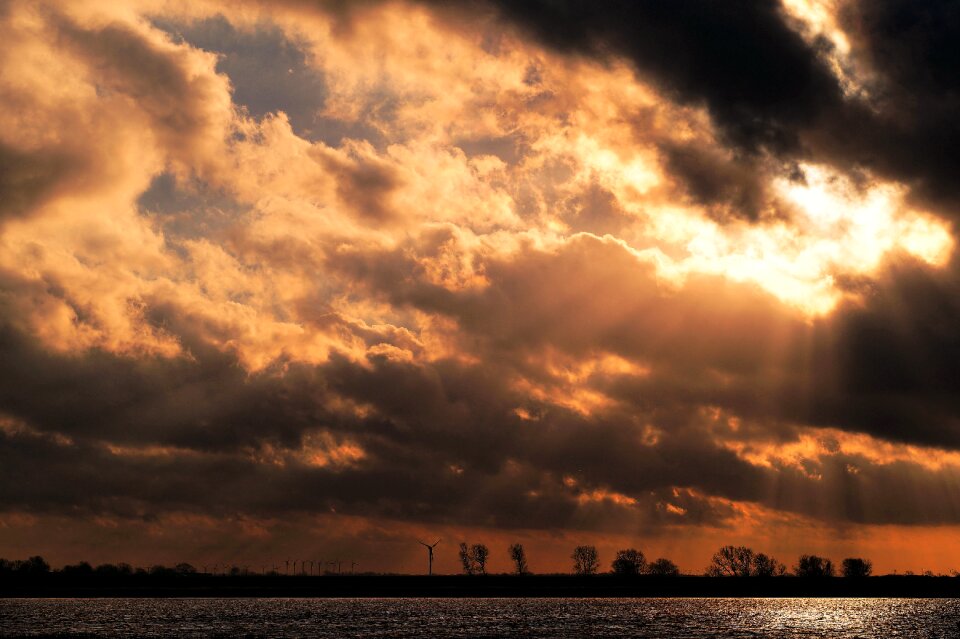 Clouds sky romantic
