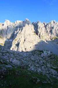 Wilderkaiser alpine kaiser mountains photo