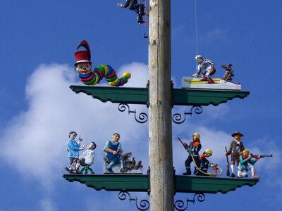 Maypole may tradition