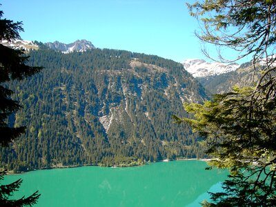 Blue tannheim tyrol photo