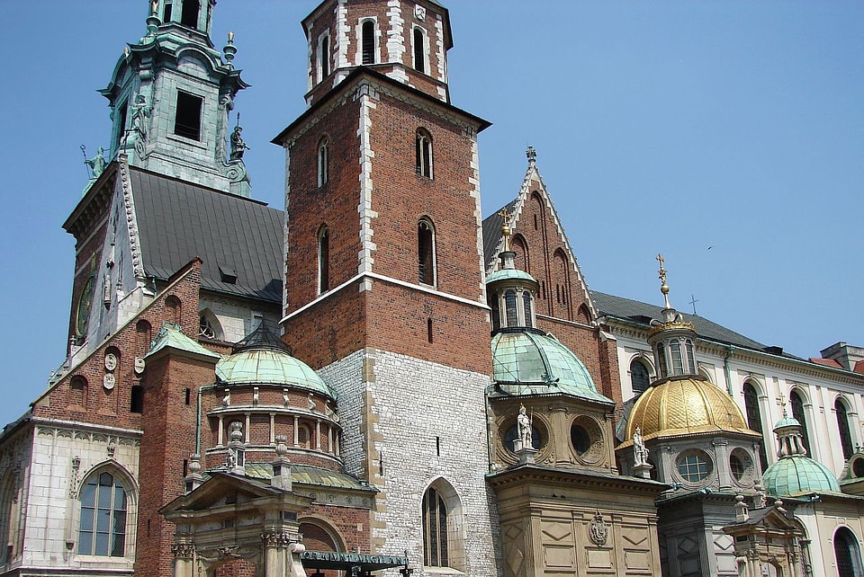 Castle krakow cross