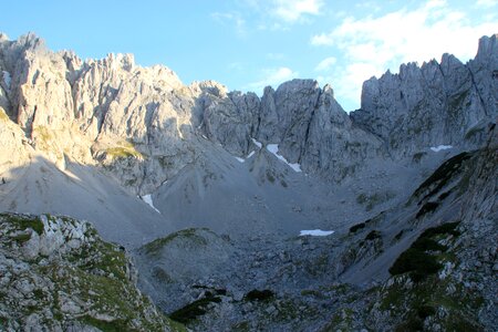Mountains alpine kaiser mountains