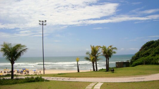 Costão do santinho mar sunny morning