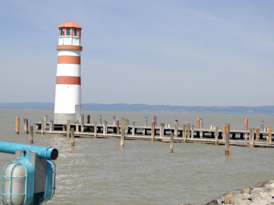 Lake neusiedl austria lighthouse