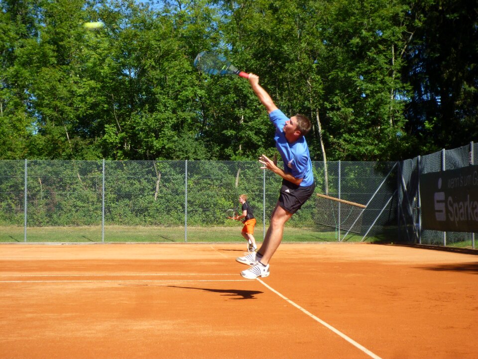 Action sporty movement