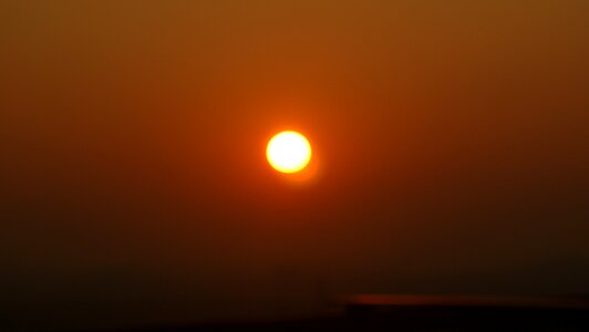 Sunset nature yellow