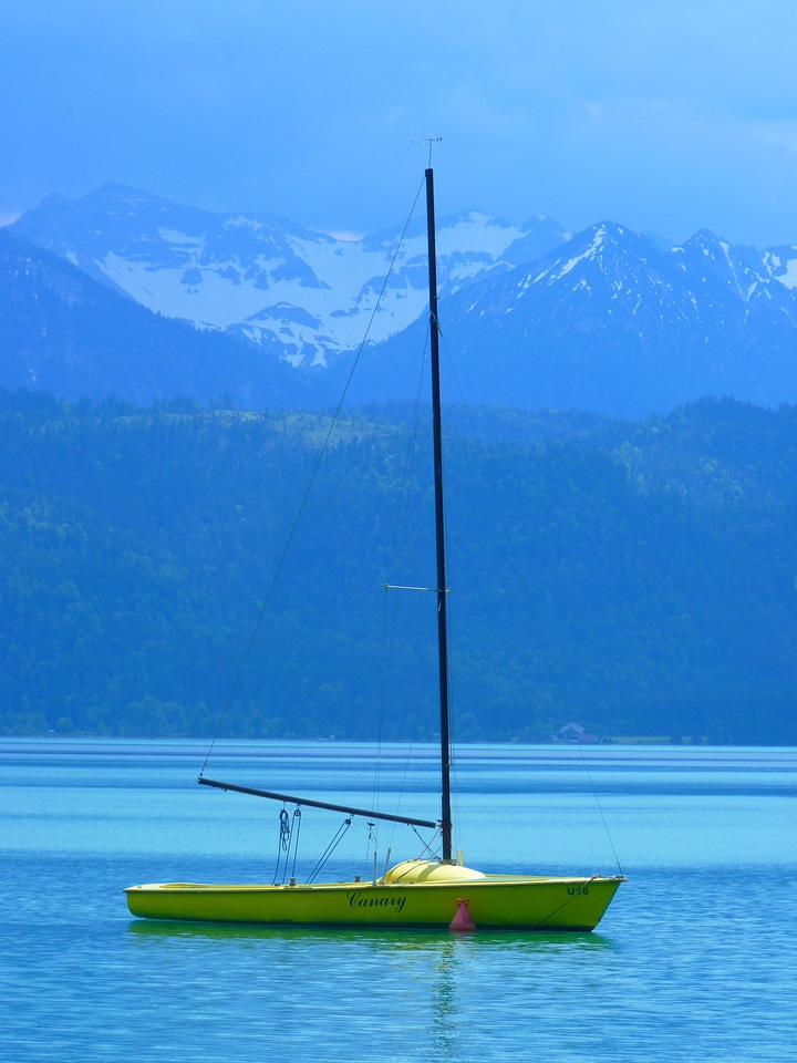 Water blue walchensee