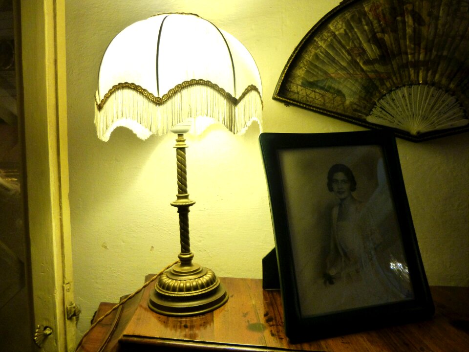 Light antique interior decoration