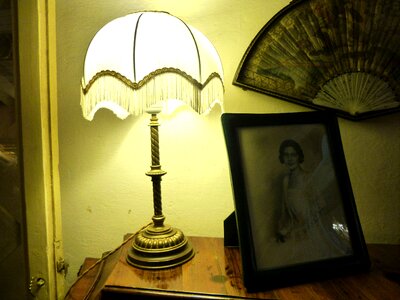 Light antique interior decoration