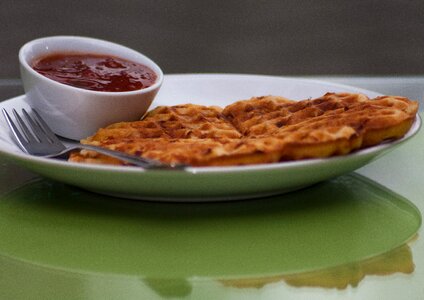 Pastries snack dip
