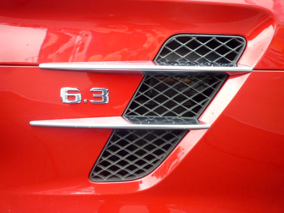 Automotive red luxury