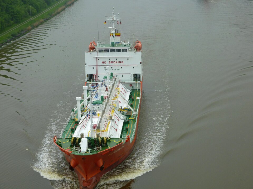 Ship north america north sea
