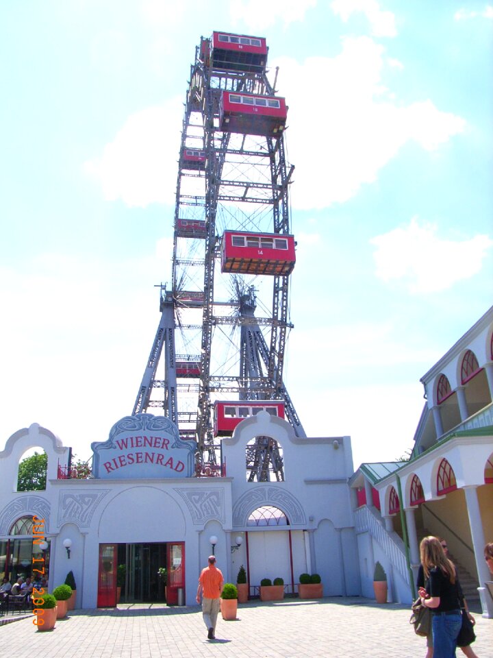 Vienna prater ferris wheel