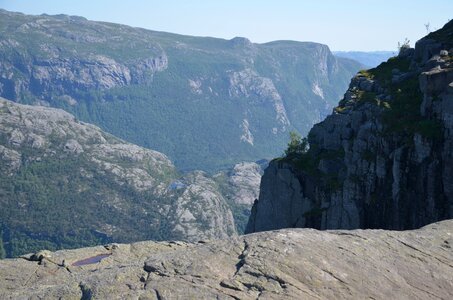 Fjord mountain nature photo