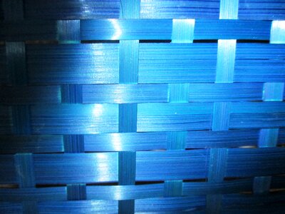 Shining blue light effect