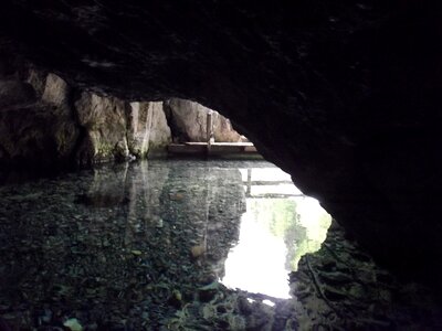 Wimsenerhoehle cave cave entrance photo