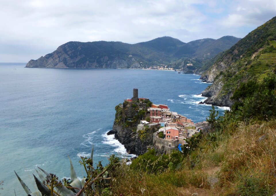 Italy panorama hiking