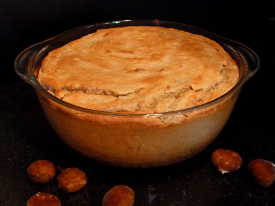 Dessert maroni sweet chestnuts