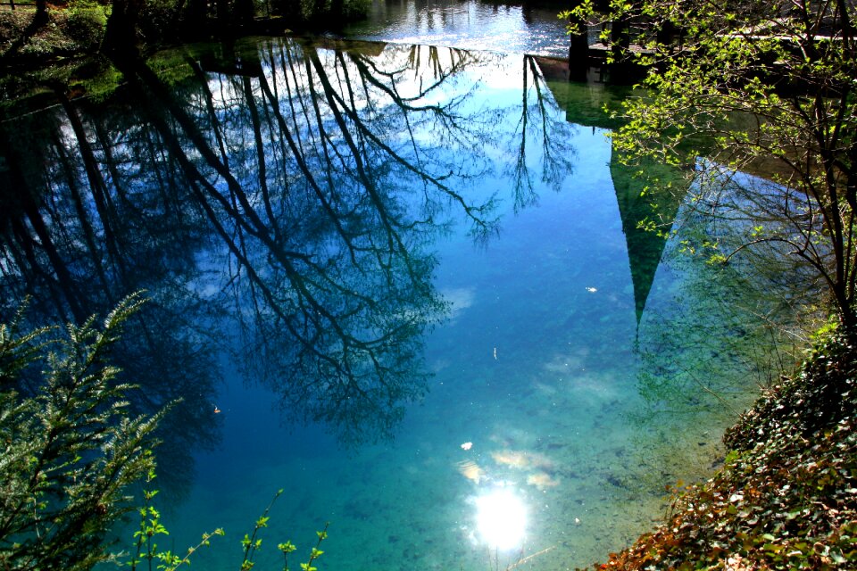 Sun lichtspiel water