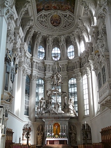 Passau baroque bishop church photo