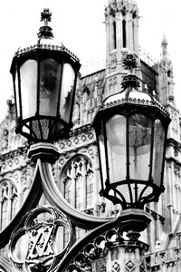 Architecture street lamp historical