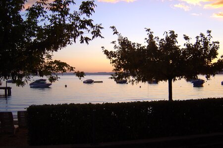 Lake view garda italy