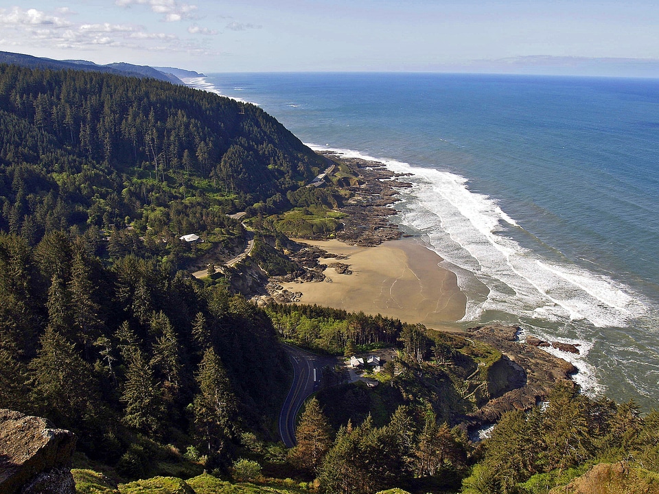 Nature scenery pacific
