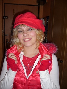 Female attractive smiling