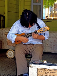 Instrument person man