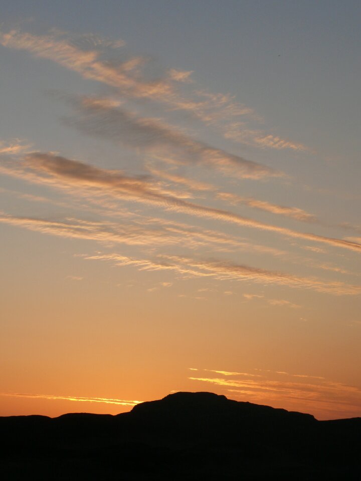 Sunset cloud clouds photo