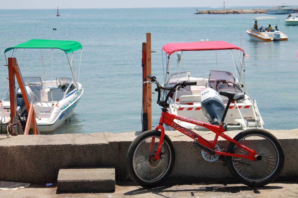 Cyprus port bike