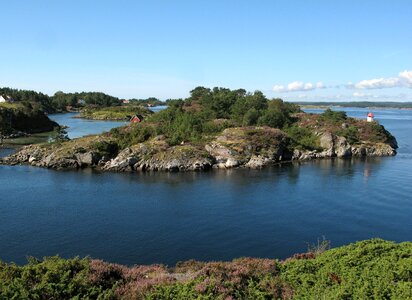 Sky water archipelago photo