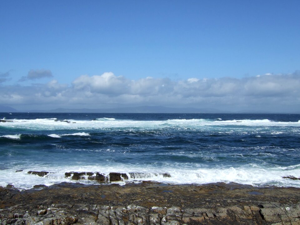 Wave water sunny